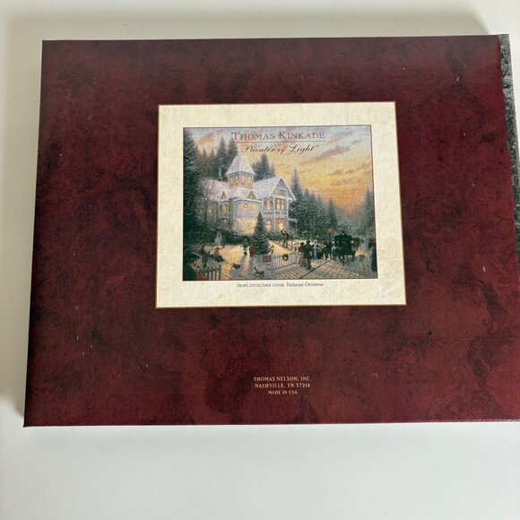 Thomas Kinkade Our Family Christmas Memories Hardcover Book Boxed 1999 - Picture 4 of 8